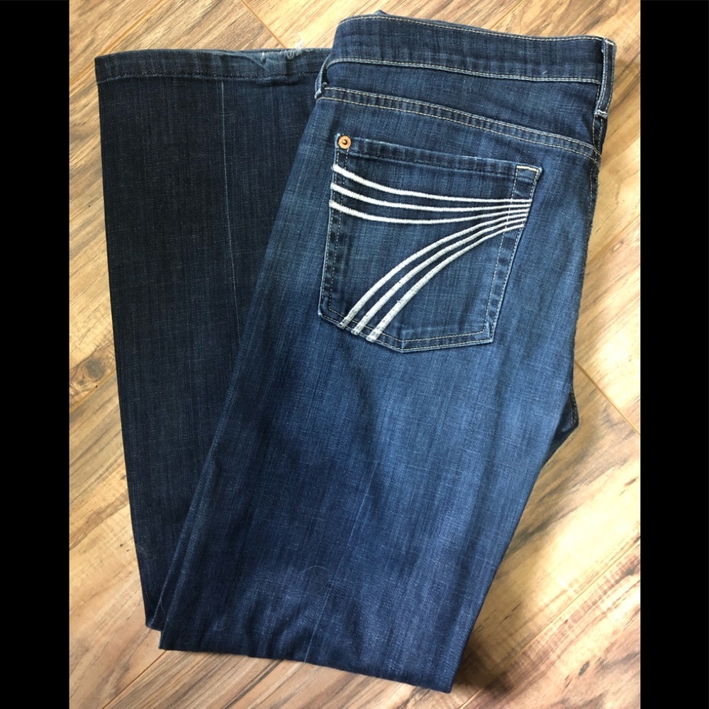 7 for all man kind size 31, fits like a 29